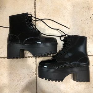 NWOB Jeffrey Campbell Fog Waterproof Boot